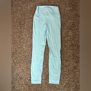 Light blue Lululemon leggings